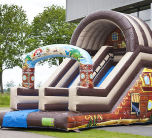 Location toboggan gonflable pirate - Lorraine